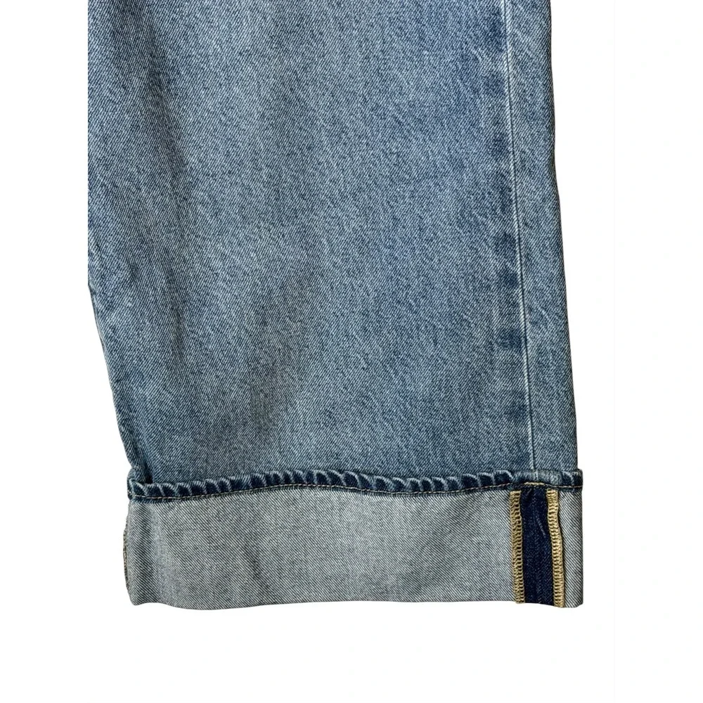 Old Navy Light Blue Wide Leg Jeans - Picture 5 of 11